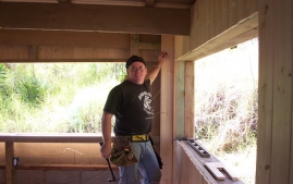 Gill's garage morphs into Jane's office