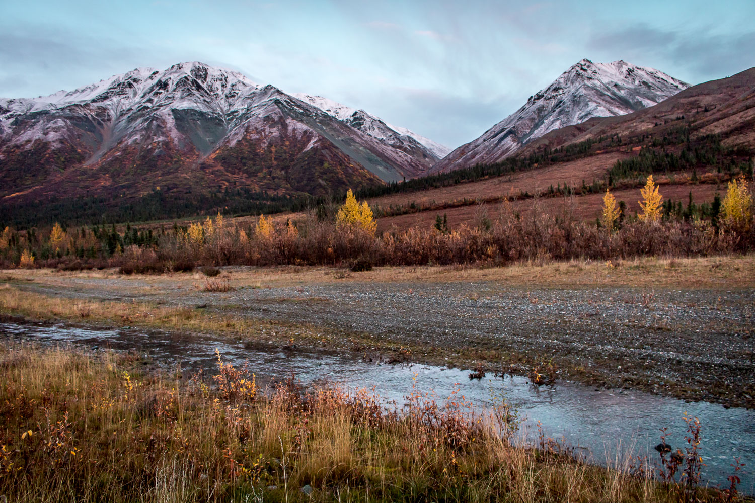 From Rainbow Ridge south to Valdez