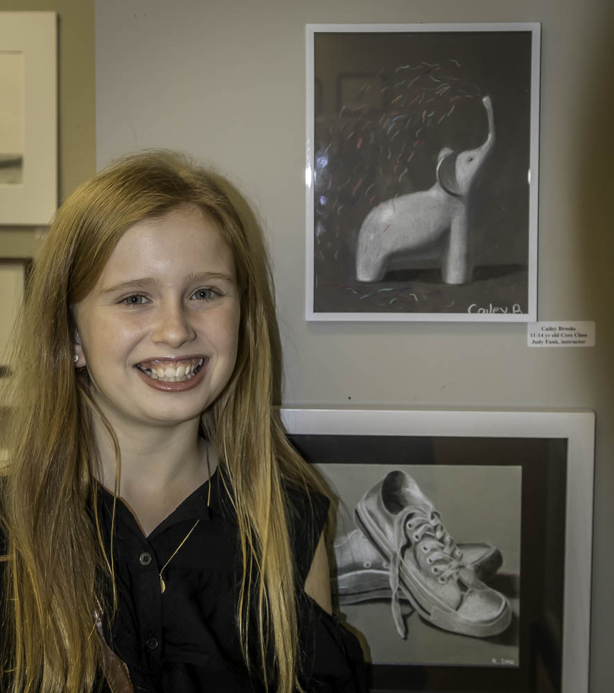 Cailey’s First Art Show