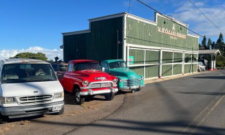 Calasa’s garage EST: 1932, Kula, Maui, Hawaii